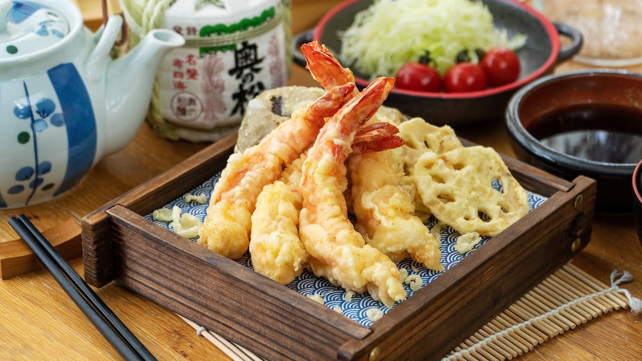 Prawn and Vegetable Tempura - 天妇罗