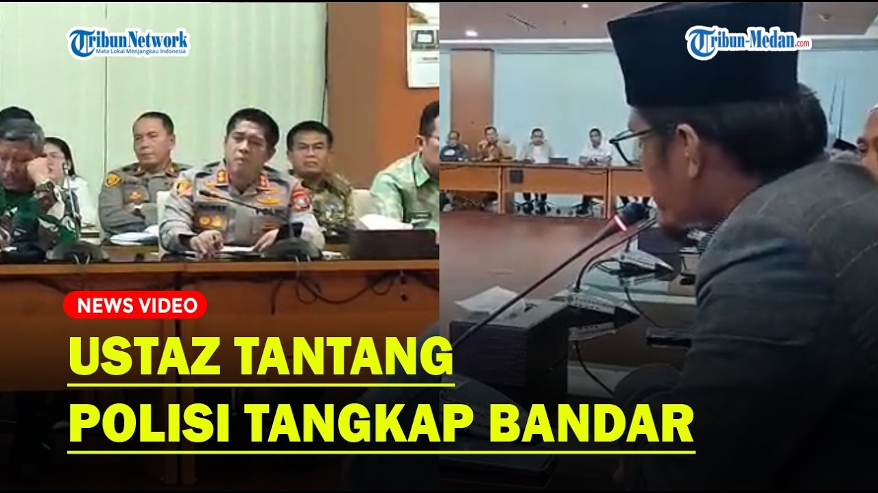 [Full] Ustaz Ungkap 5 Nama Bandar Narkoba Biang Kerok Belawan Mencekam