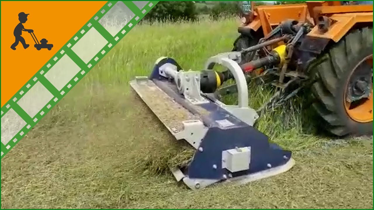 Broyeur sur tracteur s&eacute;rie m&eacute;dium BullMach REA 145 F : d&eacute;mo par l'un de nos clients