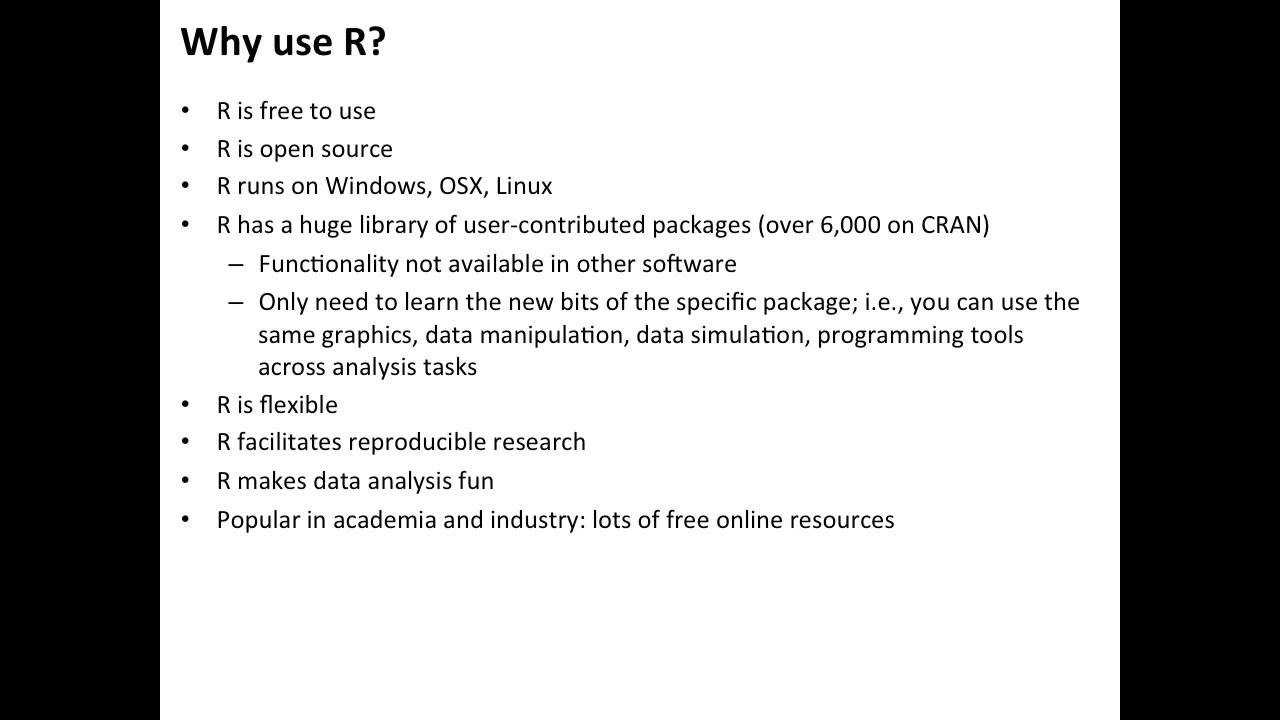 1.1: Introductions - Introduction to R Workshop