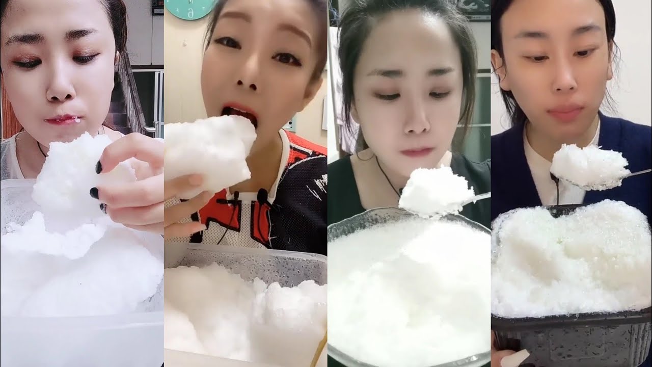 [BitesOnly] || 🤤🤤 Squeaky Shaved White Ice Bites 🤤🤤||