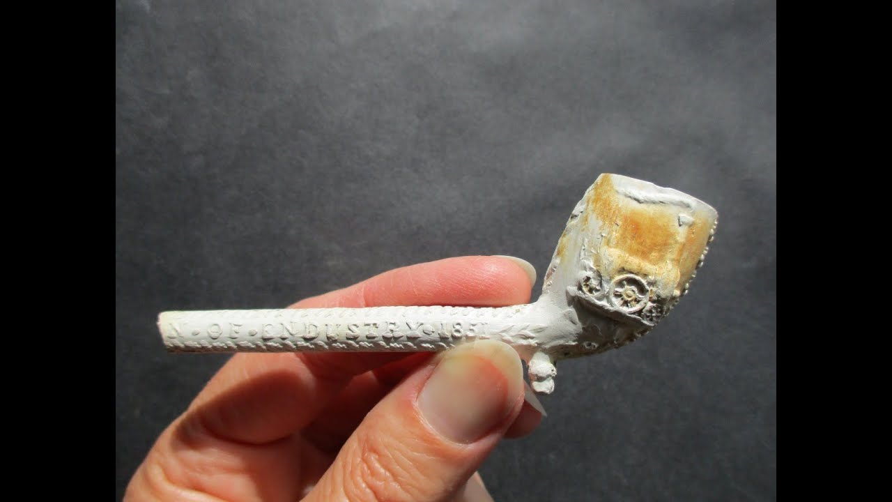 Clay pipe rescue: a submerged relic from the Great Exhibition!