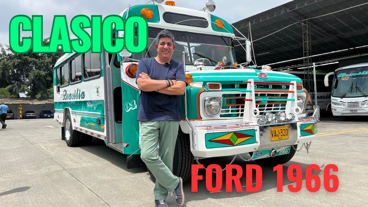Bus Ford de 1966 en Cali