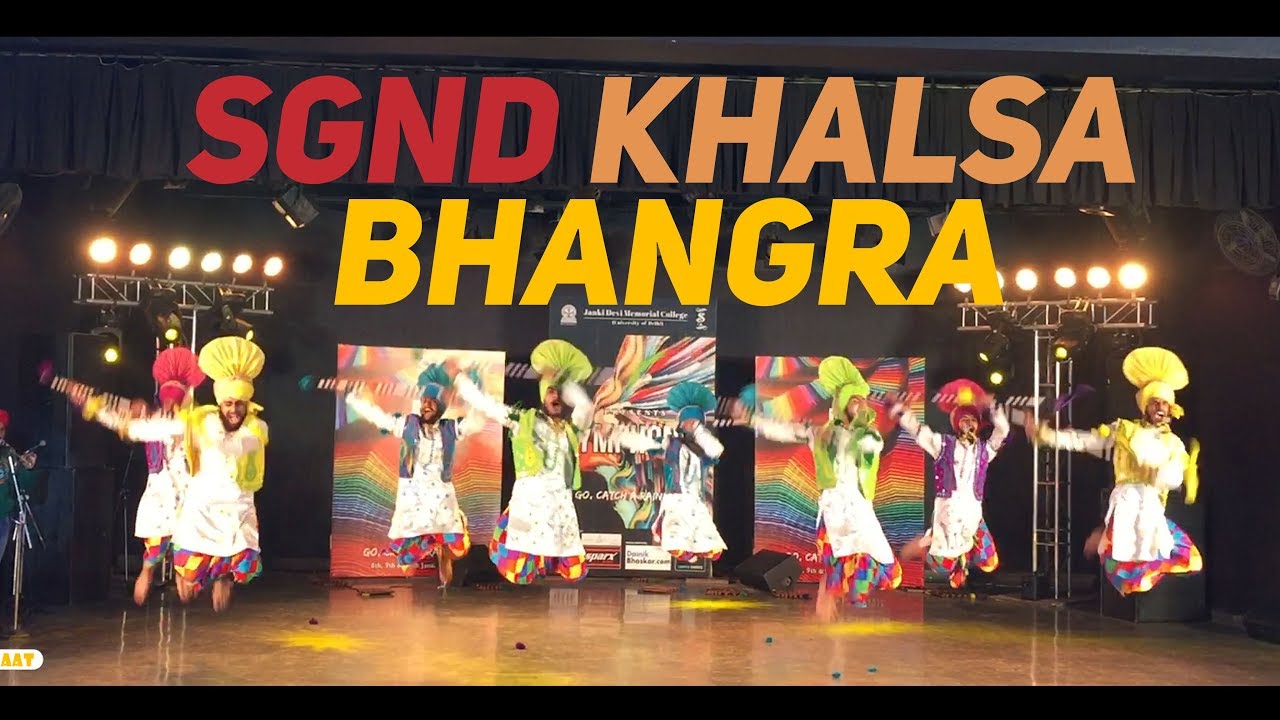 SGND Khalsa College Bhangra | Bhangra Videos | Youth Festival 2019 | Yaaran De Rakaat