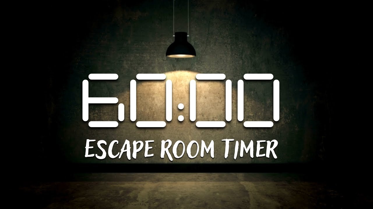 1 Hour Escape Room Timer | 60 Minutes with Calm, Tense Music and Sounds