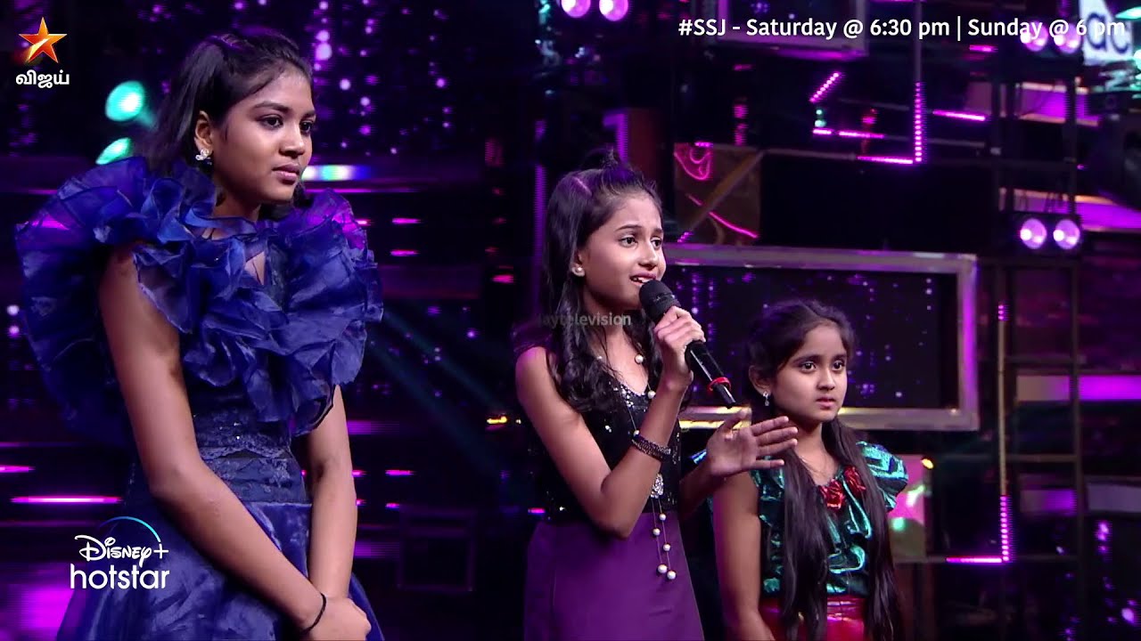#Afina #Aditi மற்றும் #Rihana வின் கலக்கல் performance..🎙🎷  | Super Singer Junior 8