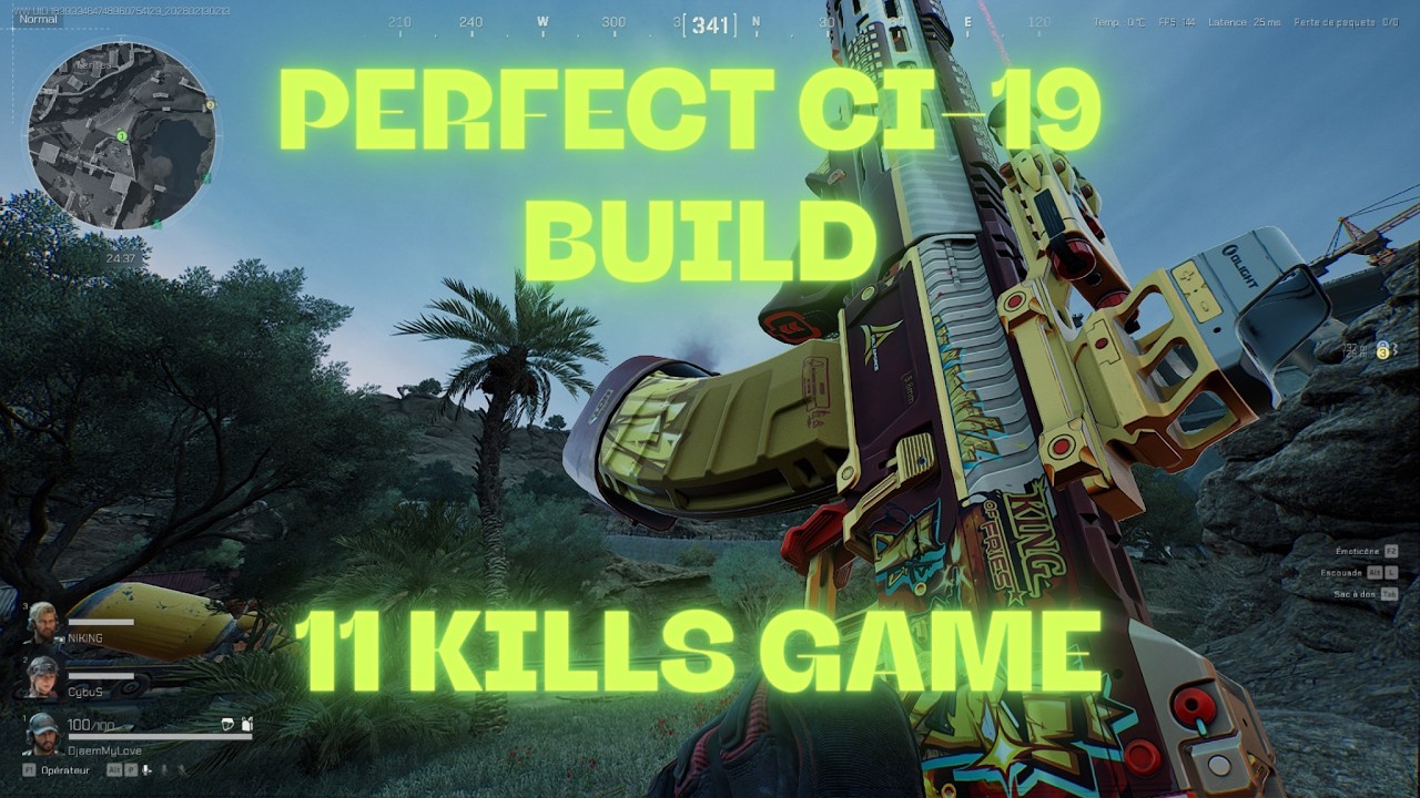 MY CI-19 BUILD IS PERFECT + 11 KILLS GAME