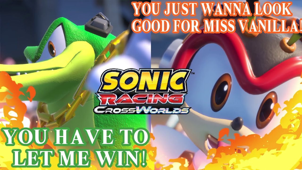 Sonic Racing: CrossWorlds All Vector Rival Interactions