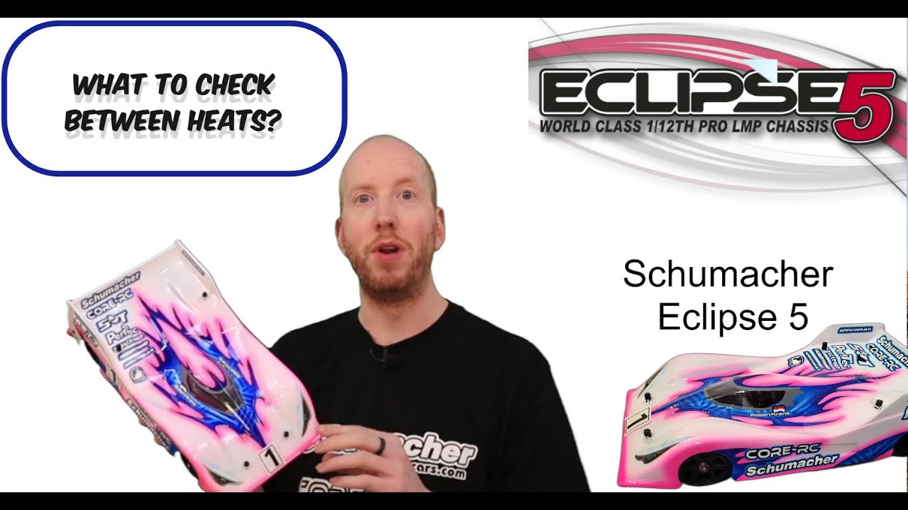 Preparations in between heats with your LMP 12th scale - RC Car