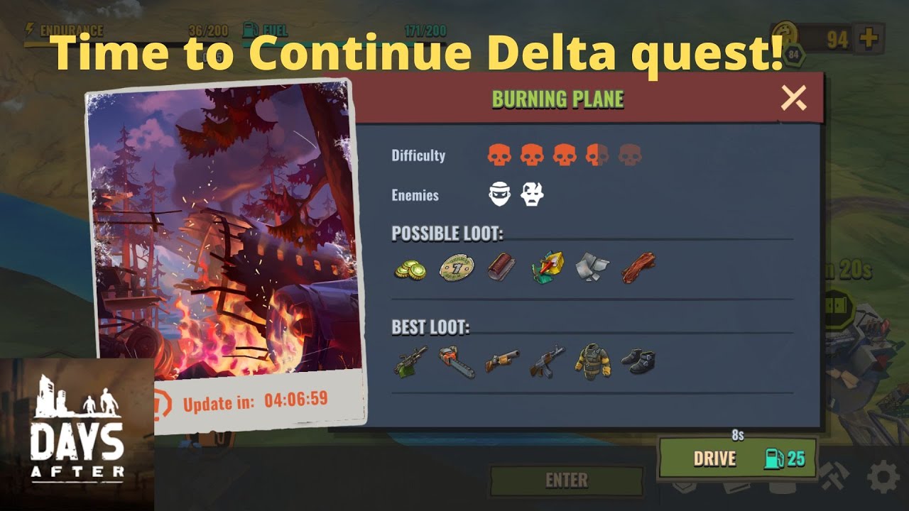 Days After: Burning Plane Part 1