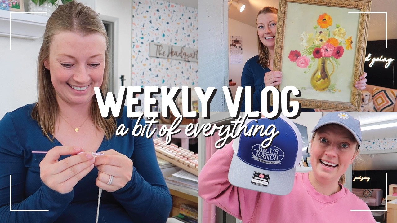WEEKLY VLOG: busy work week, more nesting, mornings at the ranch