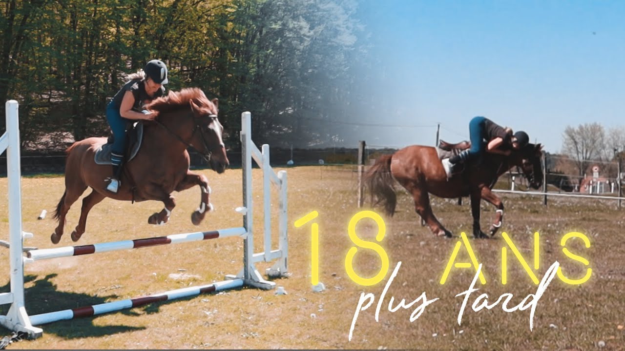 MA MAMAN REMONTE À CHEVAL APRÈS 18 ANS !