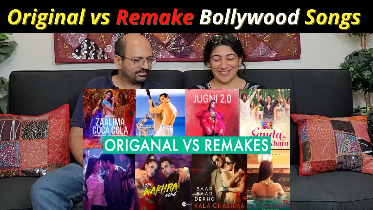Original vs Remake Bollywood Songs | Original VS Remake Famous Songs | Indian American Reactions!