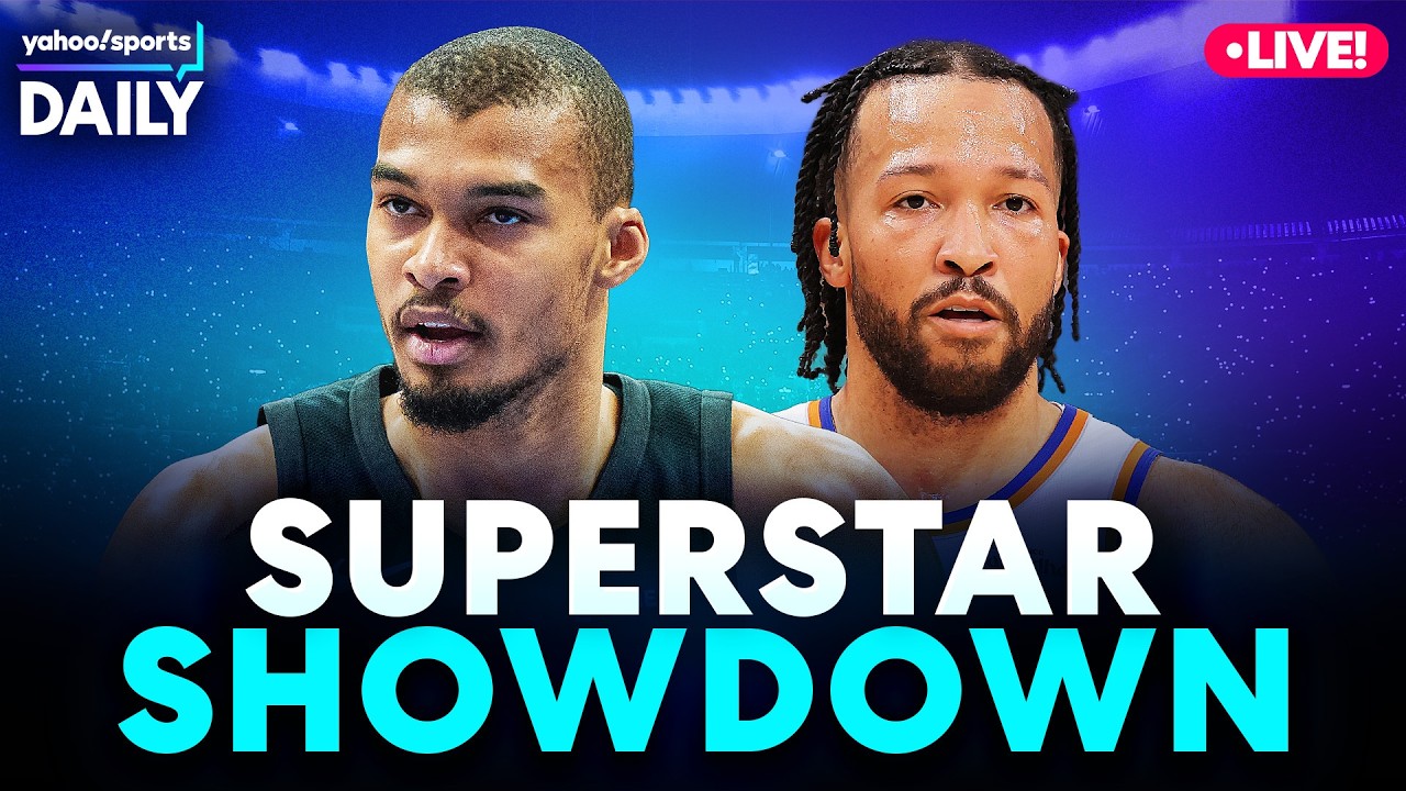 Spurs' 11-Game Win Streak SNAPPED By Knicks + John Wall Joins The Show! | Yahoo Sports Daily LIVE! 🔴