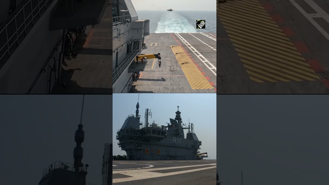Watch: How MIG 29K made its maiden landing on INS Vikrant