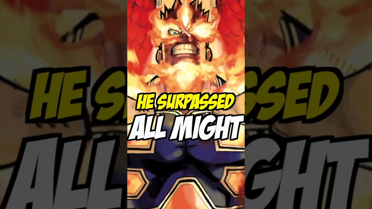The One Time Endeavor SURPASSED All Might! | My Hero Academia