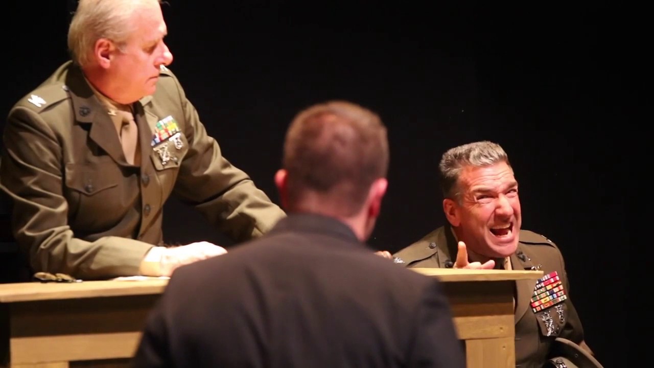Dennis LaValle as Col. Nathan R. Jessup in Aaron Sorkin's 