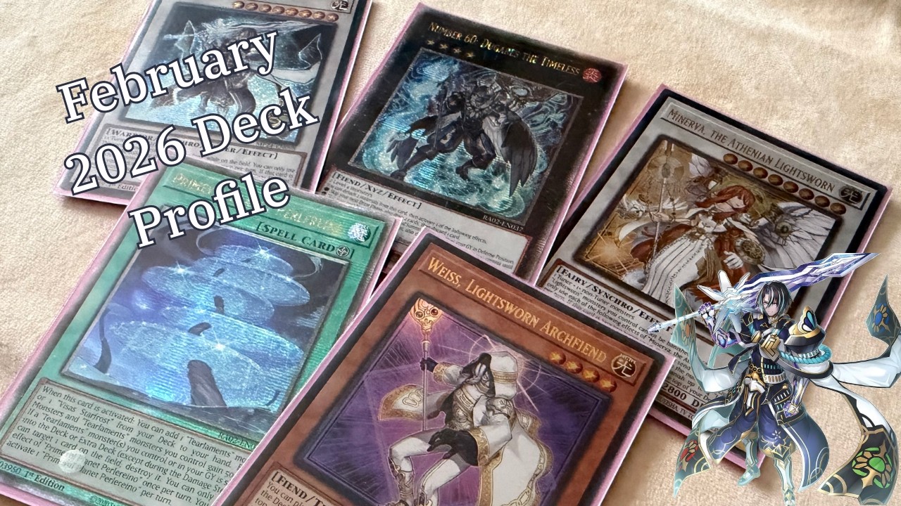 February 2026 Lightsworn Tearlaments Yu-Gi-Oh! TCG Deck Profile