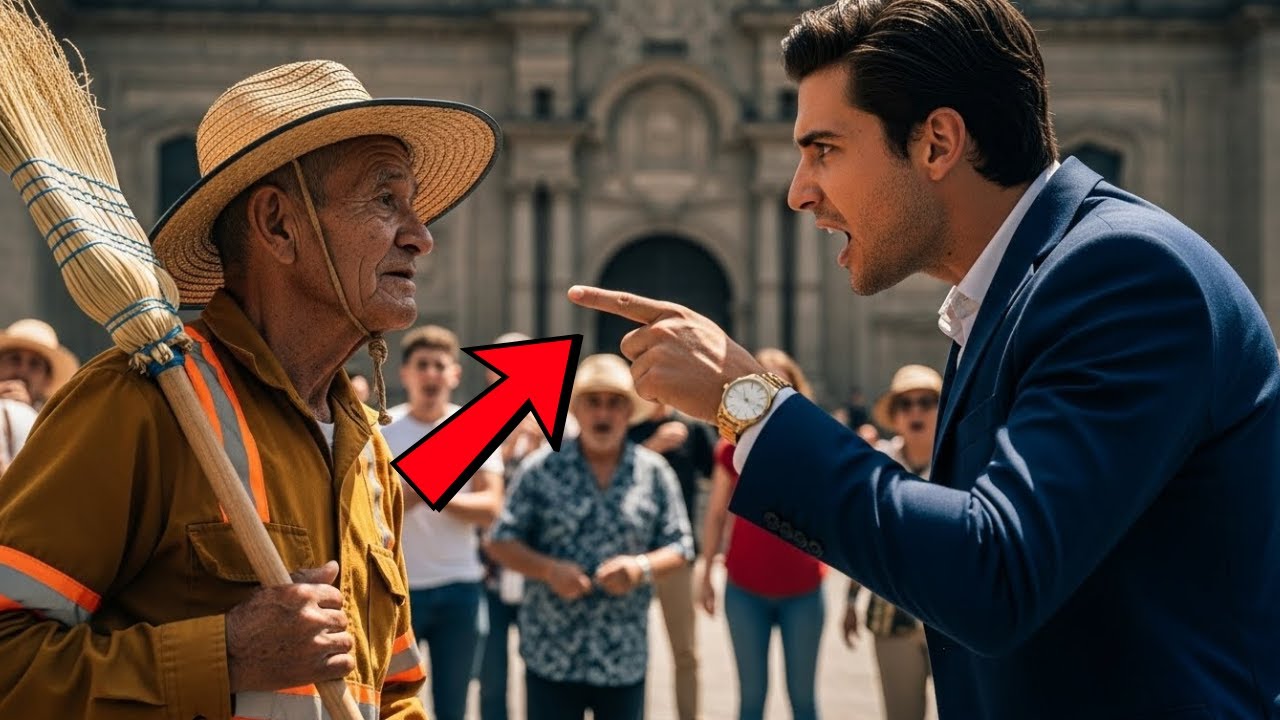 “¡NACISTE PARA BARREDERO!”, Gritó el CEO al ANCIANO CAMPESINO… Hasta que ABRIÓ LA BOCA y los CALLÓ.