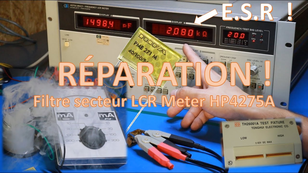 EP11 -  Petit problème de filtre secteur sur HP4275A