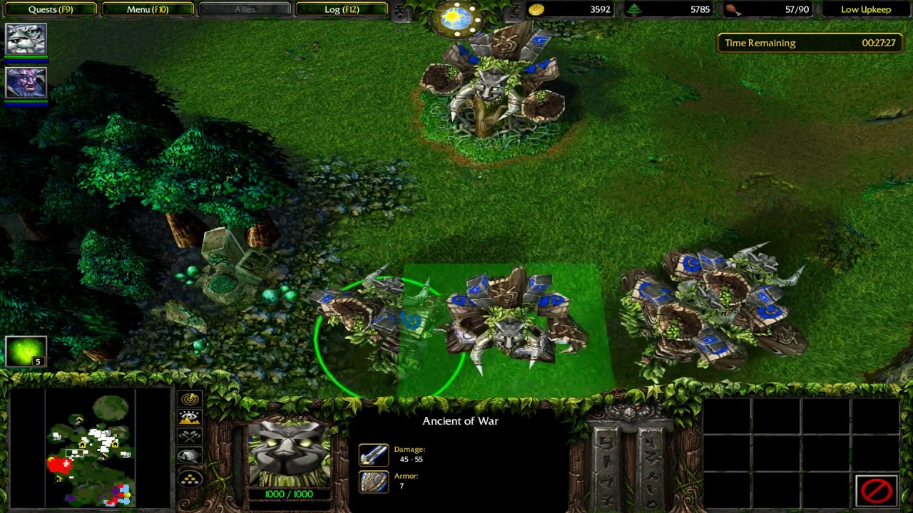 Warcraft III: Reign of Chaos &brvbar; Night Elf Campaign: Chapter #7 - Twilight of the Gods