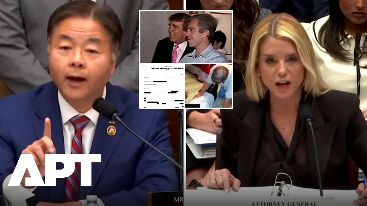 “I Believe You Just Lied Under Oath” – Rep Ted Lieu Confronts Bondi on Trump–Epstein | APT