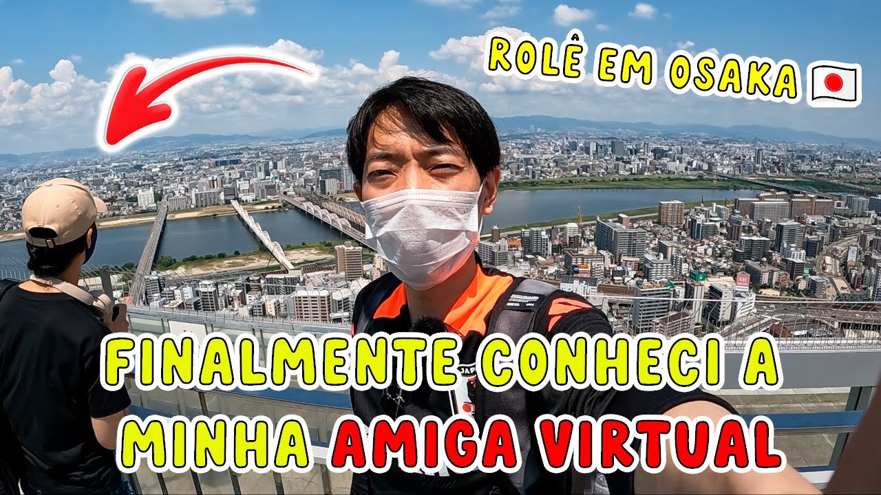 ENCONTREI MINHA AMIGA NO JAPÃO