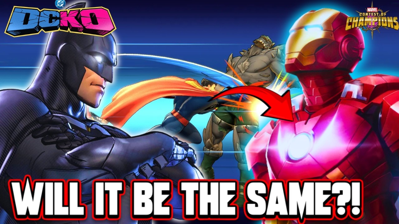 [DCKO] ЧЕМ ГЕЙМПЛЕЙ ОТЛИЧАЕТСЯ ОТ MARVEL CONTEST OF CHAMPIONS?!