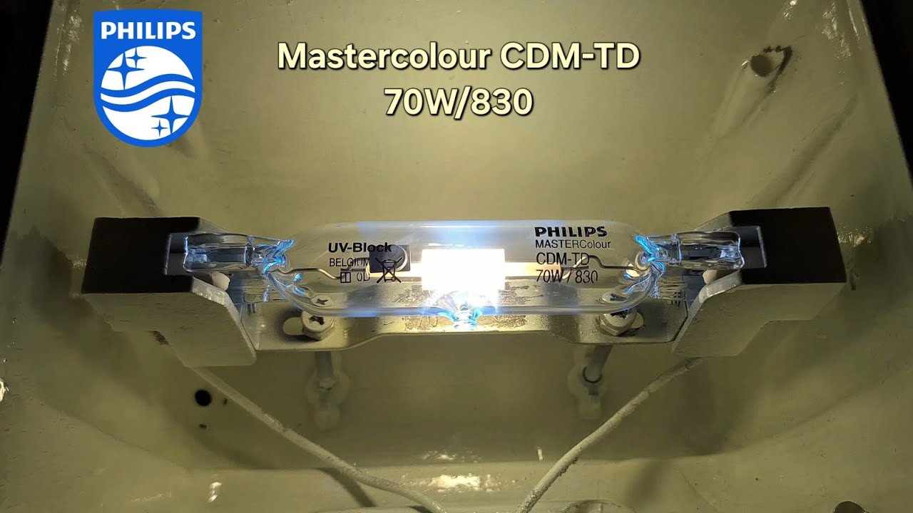 Ceramic Metal Halide CDM double ended lamp 70W/830 3000K
