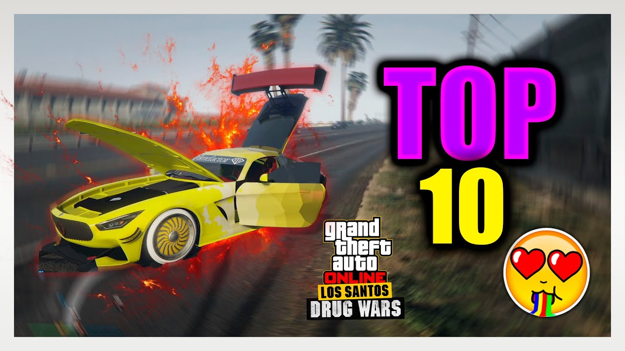 TOP 10 !  COCHES MAS GUAPOS Y RAPIDOS DE GTA ONLINE ¿ LOS TIENES ?