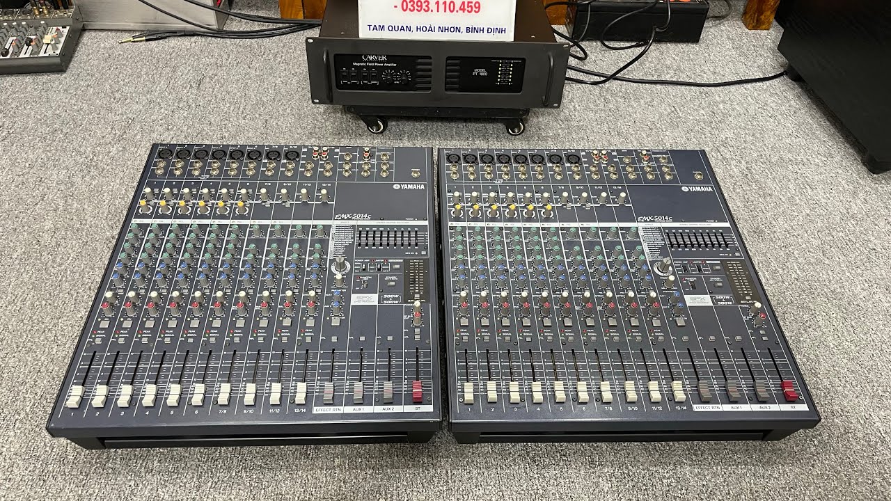 tiện dụng, tiết kiệm chi phí, dòng mixer 5 trong 1👉yamaha emx 5014C liền cs,500w/ kênh ☎️0363648707