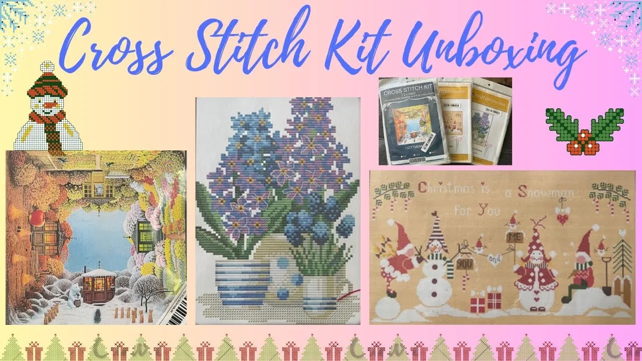 Cross Stitch Kit Unboxing | JOYAUTUMN