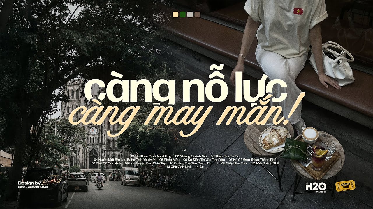 'càng nỗ lực, càng may mắn' #4 📚📖 Playlist Nhạc Chill Học Bài.