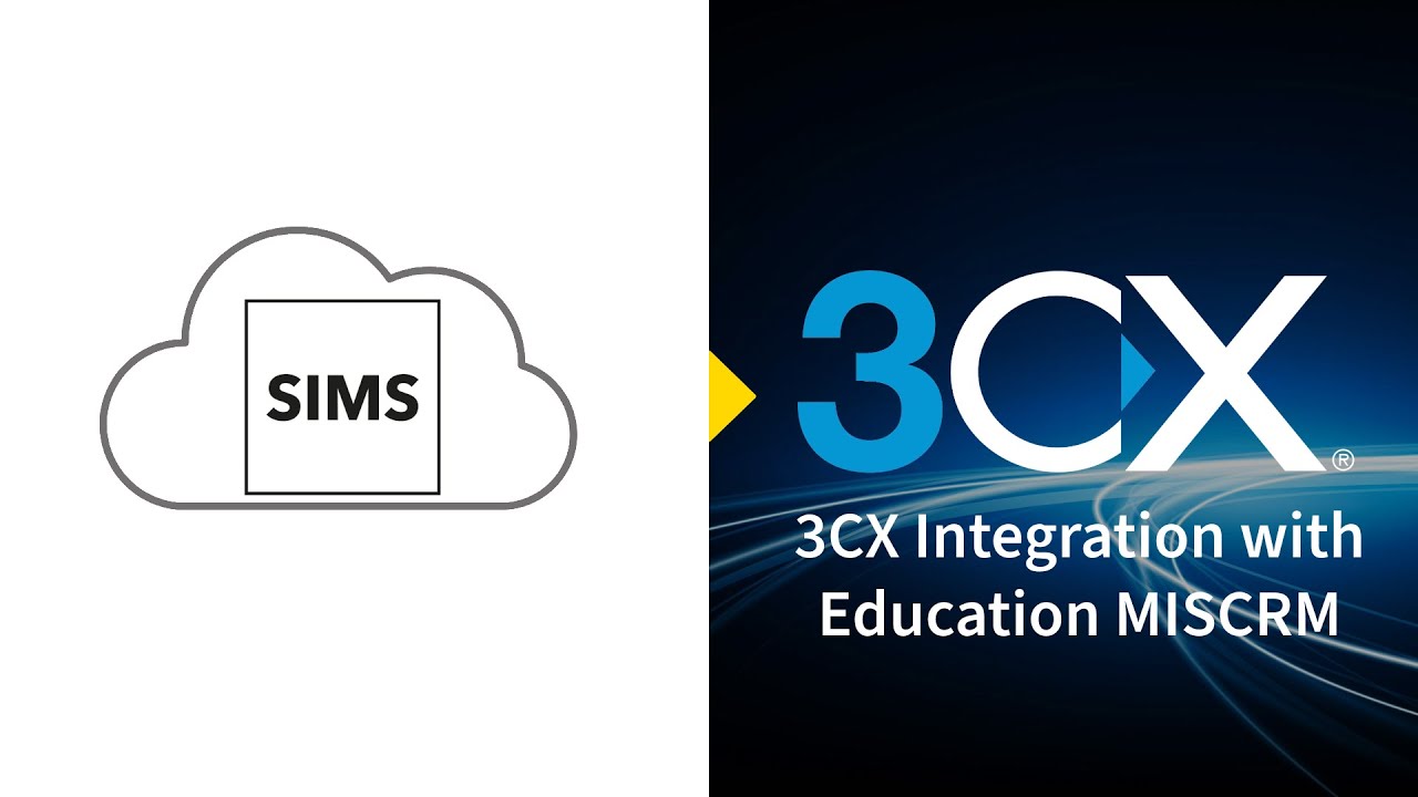 3CX Integration With Education MIS/CRM - SIMS