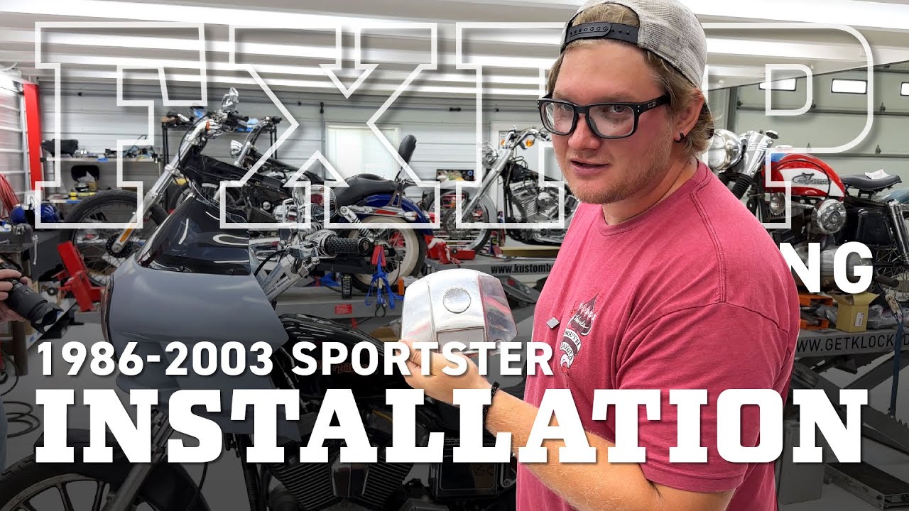 1986-2003 Sportster FXRP Fairing Install