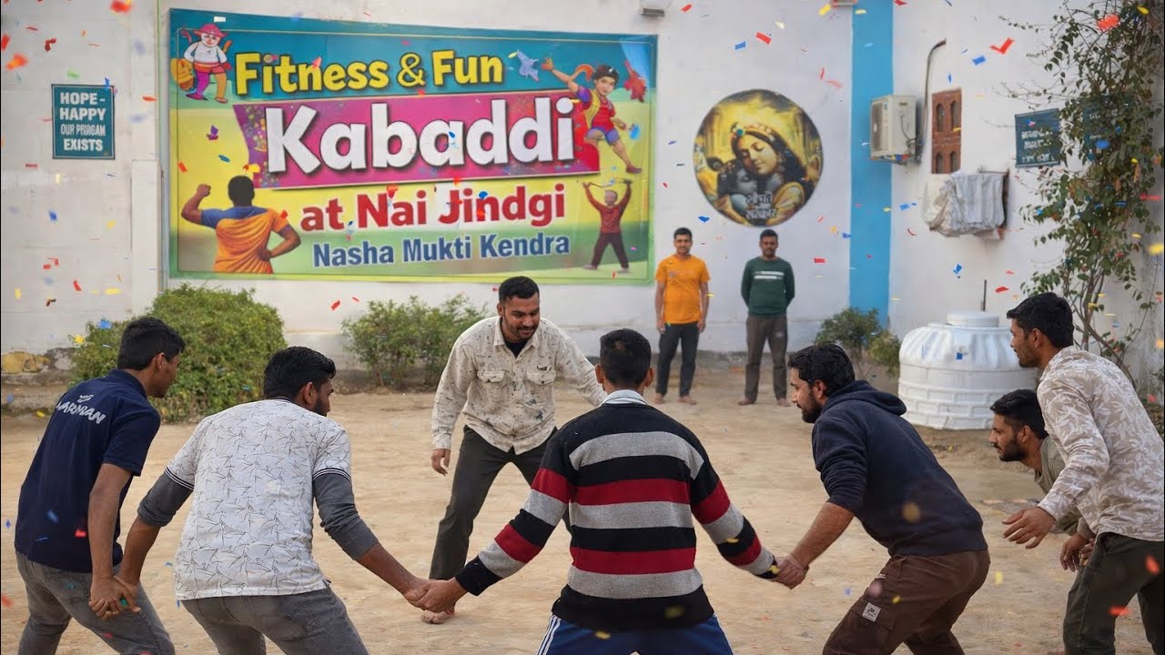 Fitness & Fun at Nai Jindgi Nasha Mukti Kendra | Kabaddi Highlights | Physical Activities 