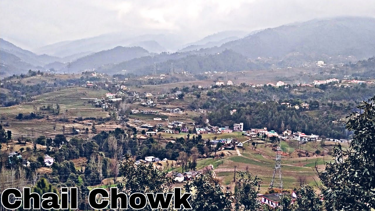 Beautiful Chail Chowk view |  chail Chowk gohar Mandi Himachal Pradesh