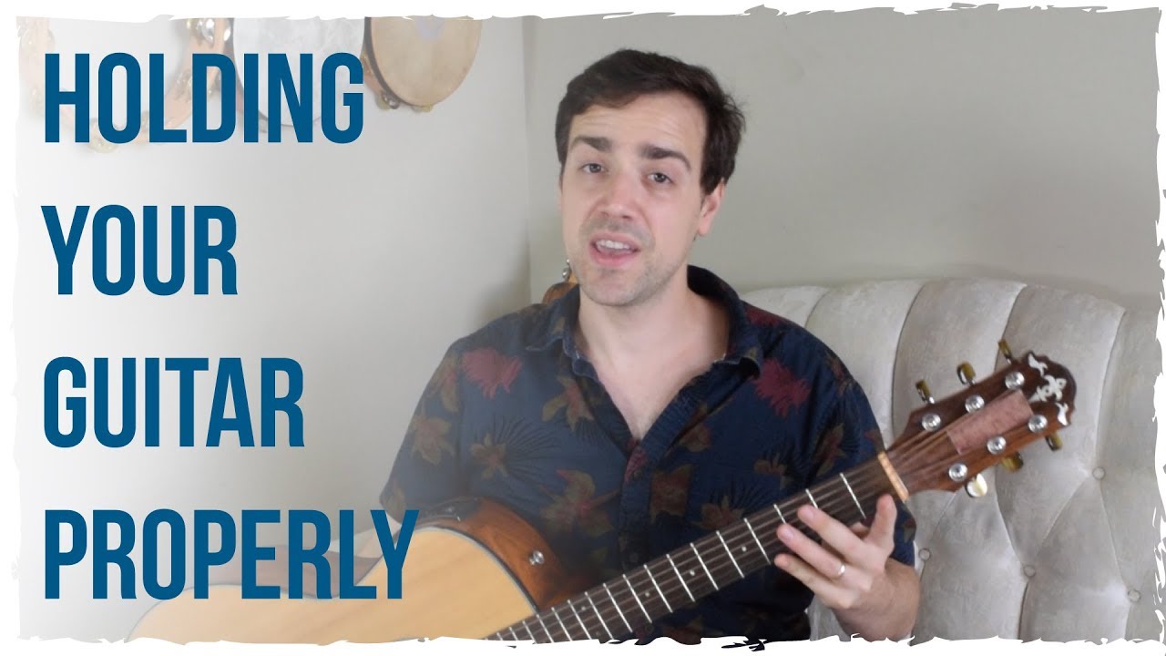 3 Tips For Improving Guitar Posture (How To Hold A Guitar Properly) - Beginner Guitar Lessons