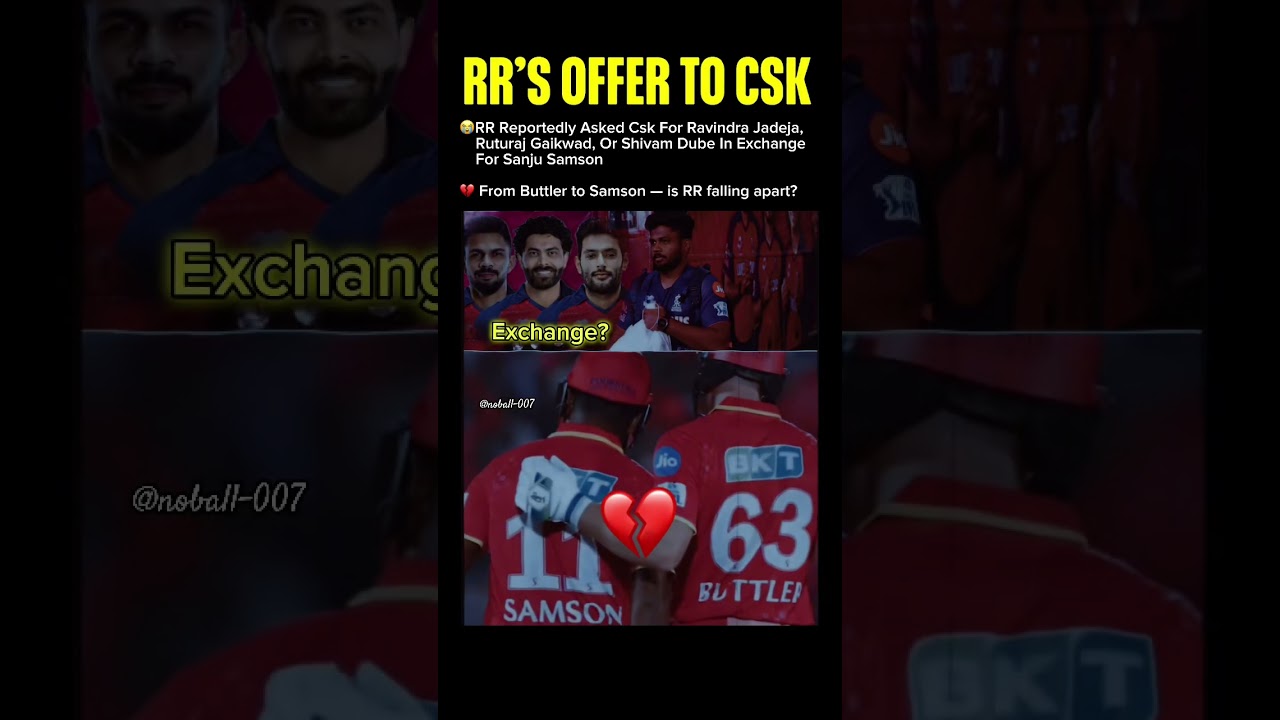 Why is Everyone Leaving RR? | Sanju Samson to CSK Trade Talks | IPL 2025 Drama 