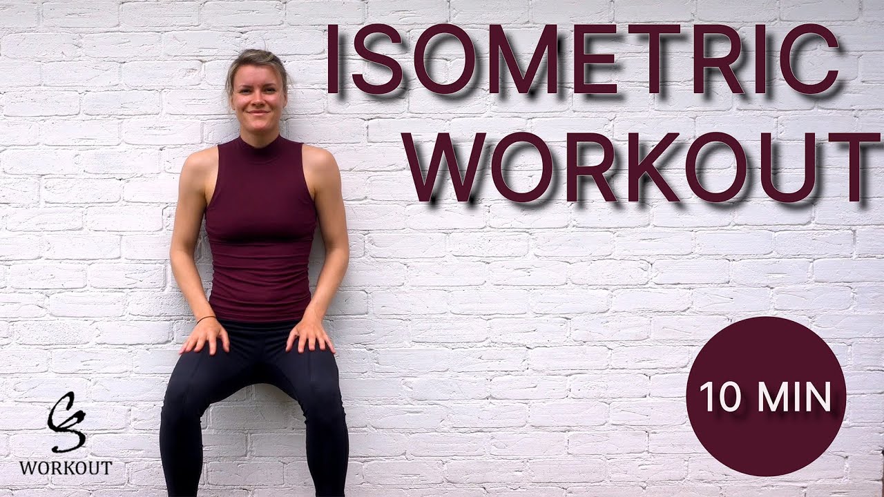 10 MIN ISOMETRIC WORKOUT | Static holds | Low impact | CSWorkout
