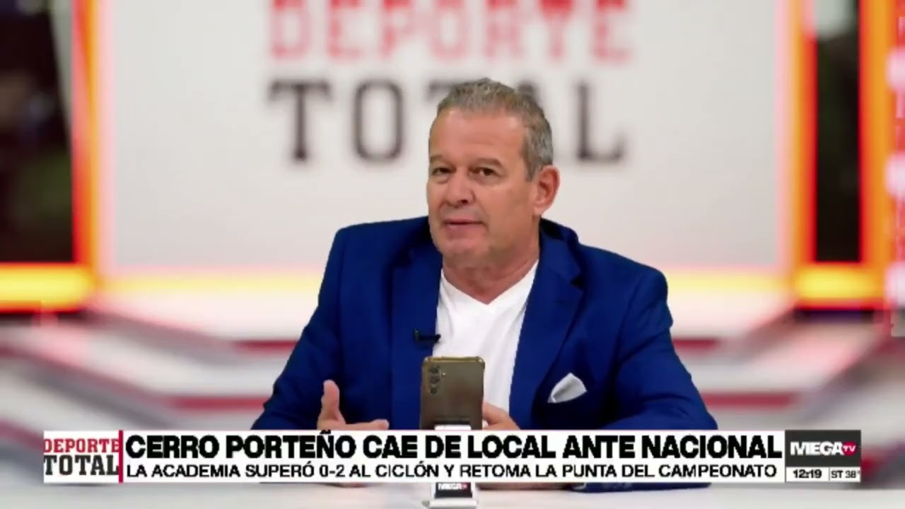🔴 Deporte Total 🇵🇾 DEBATE y ANÁLISIS: ¿Cuál es el problema de Vegetti en Cerro Porteño?