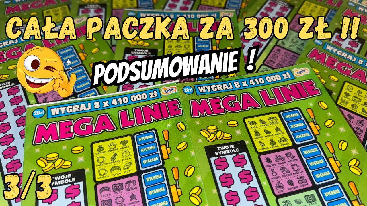 ZDRAPKI LOTTO🍀PACZKA MEGA LINII - PODSUMOWANIE !🥳🥰💸 #zdrapki #lottery #wygrana #scratchcards #lotto