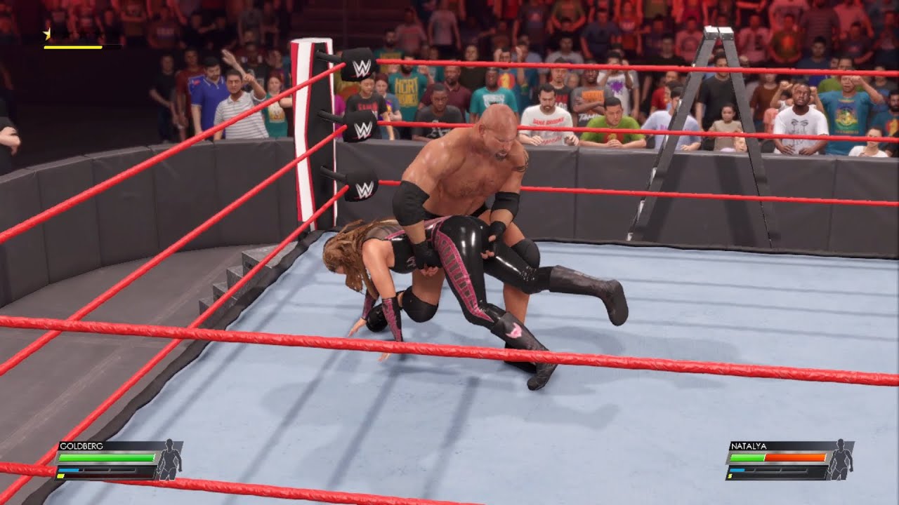 Live WWE 2K25 |  Goldberg  Vs Nikki Cross  WWE Raw Today Live WWE Match 