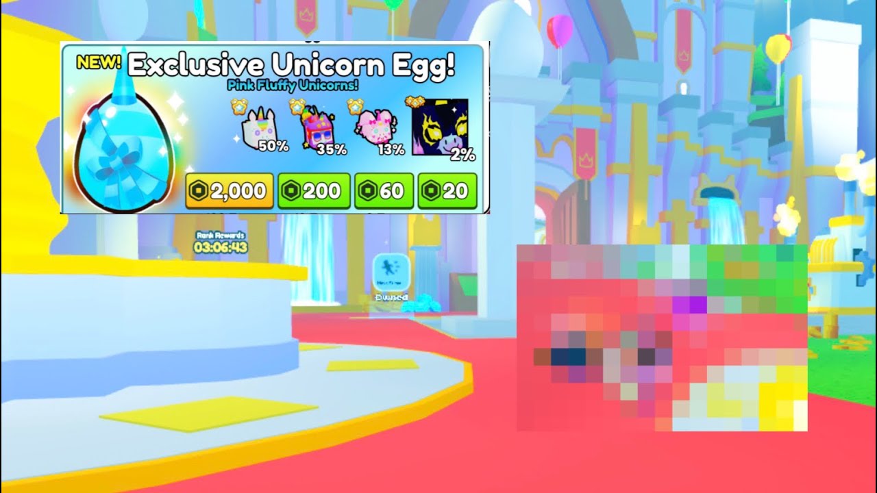 OPENING EXCLUSIVE UNICORN EGG [PET SIMULATOR X: ENHANCED]