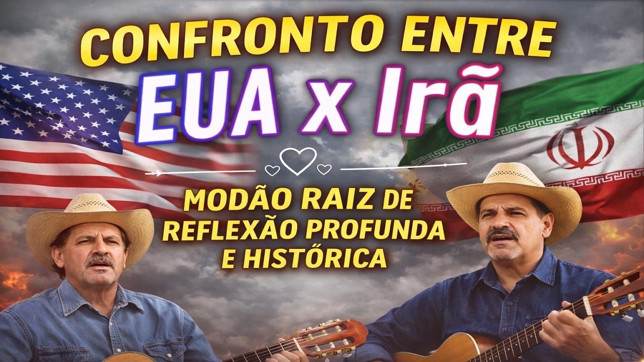 Confronto entre EUA e Irã: Quando o Medo Governa o Mundo | Modão Raiz de Reflexão