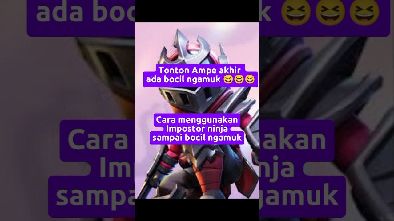 Cara bermain role impostor ninja di super sus, sampai ada bocil ngamuk 😆#supersus #shorts #ninja