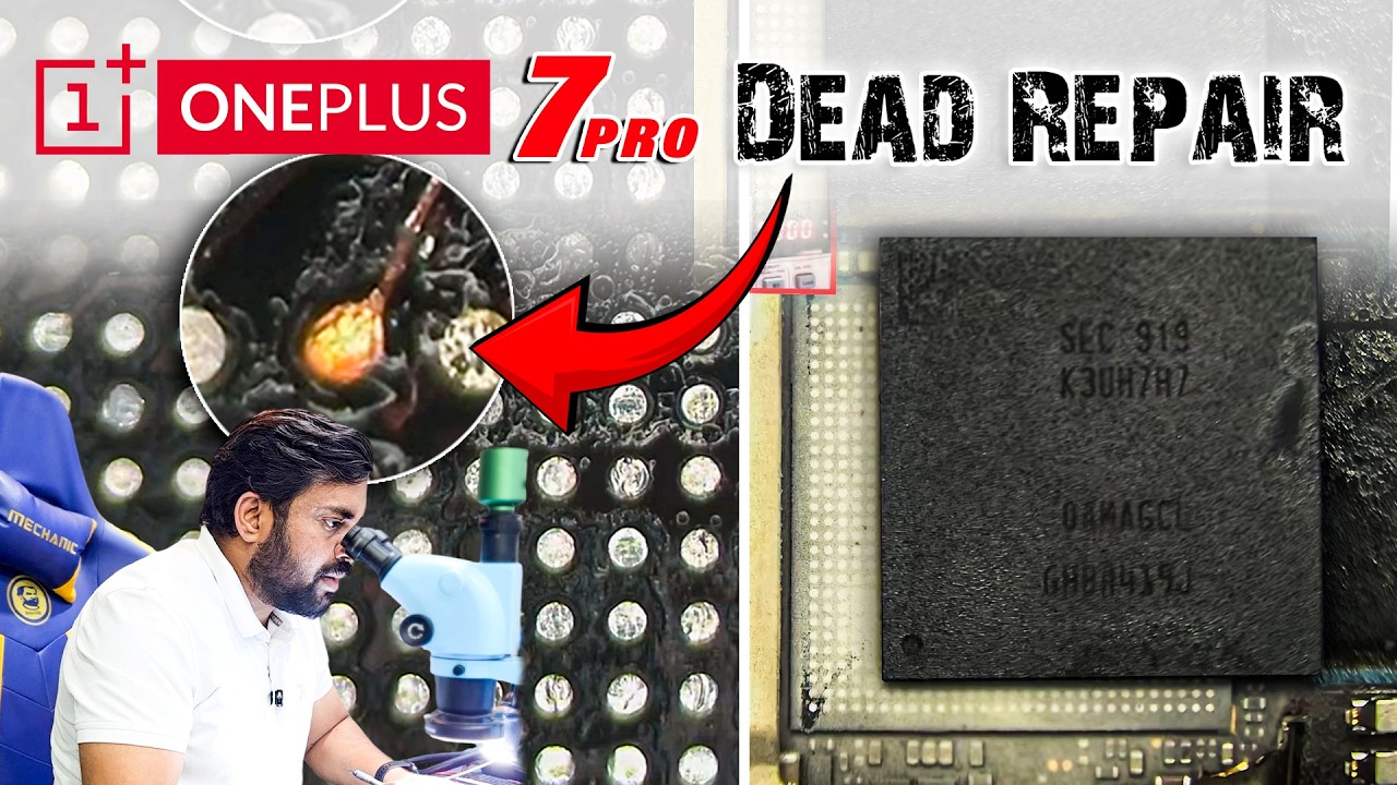 OnePlus 7 Pro Dead Repair | Full Motherboard Repair Process #akinfo #mobilerepair #deadphonerepair