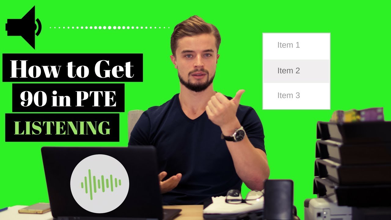 How to Get 90 in PTE Listening