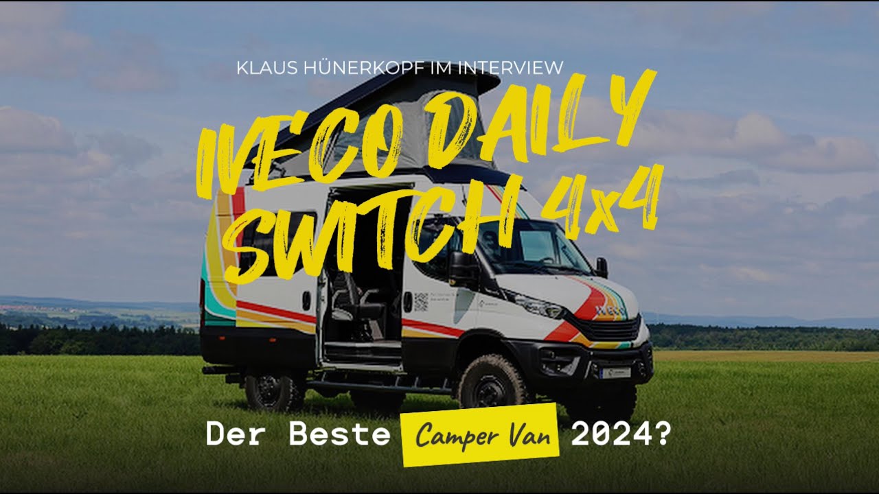 Der beste Camper Van für Gewerbetreibende: Iveco Daily Switch 4x4 - Ideal für Arbeit und Abenteuer!