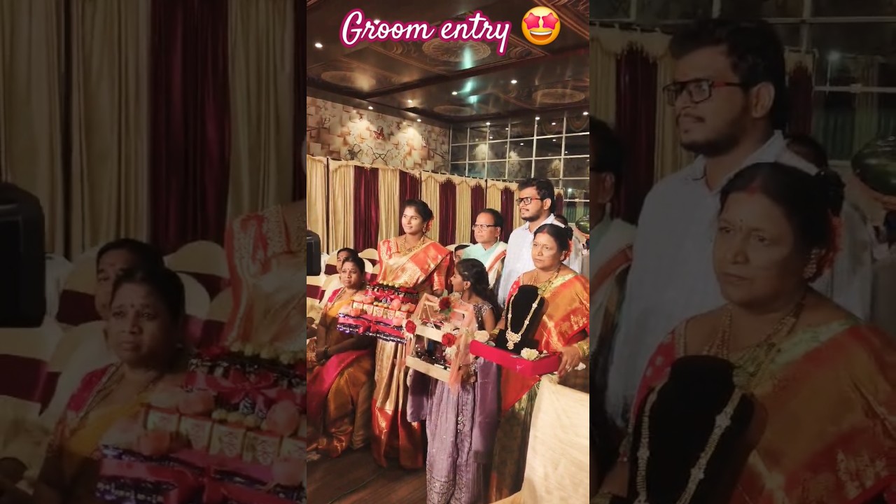 #grandentry #groomentry #fatherinlaw #motherinlaw #fiancee #telugubride #telugumarriage #hyderbad